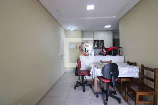 Sala  de apartamento para alugar com 3 quartos, 62m² em Nova Petrópolis, São Bernardo do Campo
