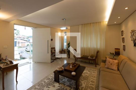 Sala de Estar de casa à venda com 4 quartos, 420m² em Quintas Ii, Nova Lima