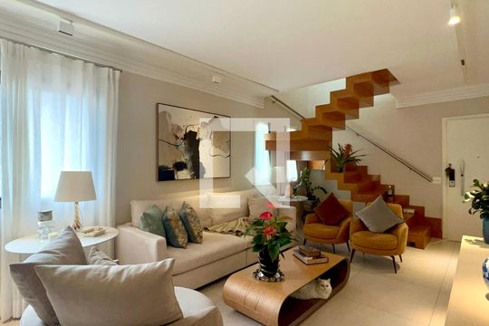 Sala de apartamento para alugar com 3 quartos, 200m² em Jardim America, São Paulo