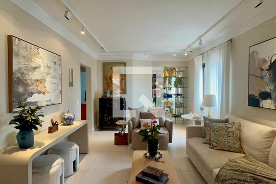 Sala de apartamento para alugar com 3 quartos, 200m² em Jardim America, São Paulo