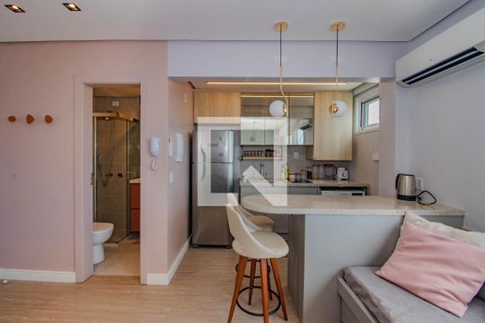 Studio de kitnet/studio para alugar com 1 quarto, 28m² em Independência, Porto Alegre