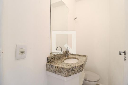 Lavabo de casa de condomínio para alugar com 3 quartos, 100m² em Morada da Colina, Uberlândia