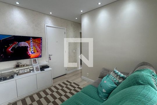 Sala - Sala de Jantar de apartamento à venda com 3 quartos, 80m² em Vila Homero Thon, Santo André