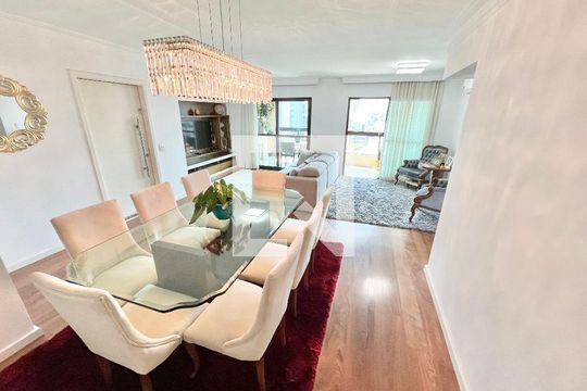 Sala de apartamento à venda com 4 quartos, 150m² em Vila Pauliceia, São Paulo