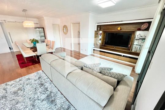 Sala de apartamento à venda com 4 quartos, 150m² em Vila Pauliceia, São Paulo