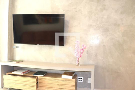 Sala de apartamento à venda com 1 quarto, 38m² em Consolação, São Paulo