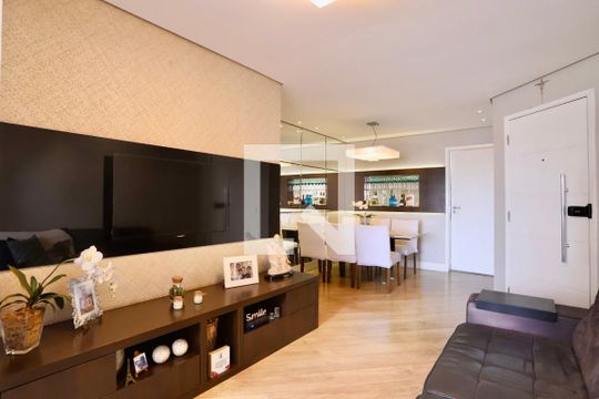 Sala de apartamento à venda com 4 quartos, 90m² em Vila Regente Feijó, São Paulo