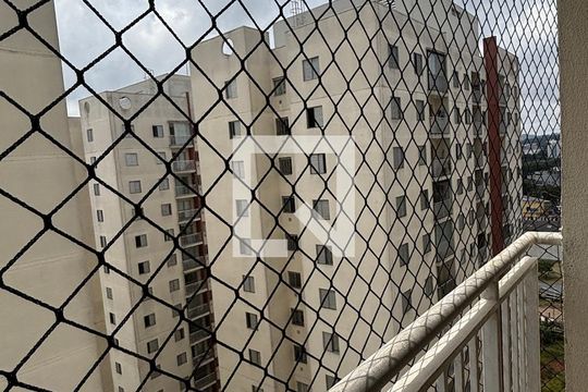Sala - Sala de Jantar Varanda de apartamento à venda com 2 quartos, 47m² em Vila Homero Thon, Santo André