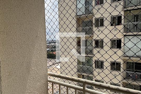 Sala - Sala de Jantar Varanda de apartamento à venda com 2 quartos, 47m² em Vila Homero Thon, Santo André