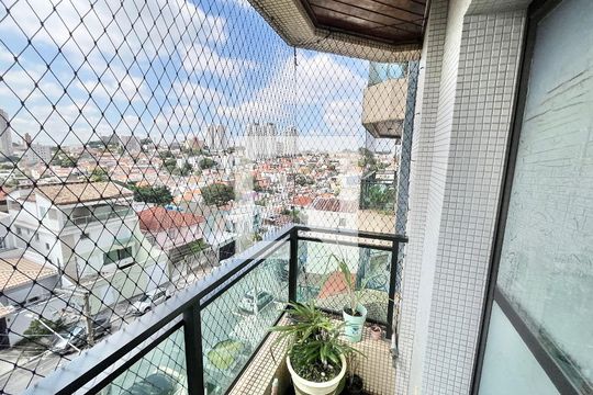 Varanda da Sala / Quartos de apartamento à venda com 3 quartos, 125m² em Vila Ester (zona Norte), São Paulo