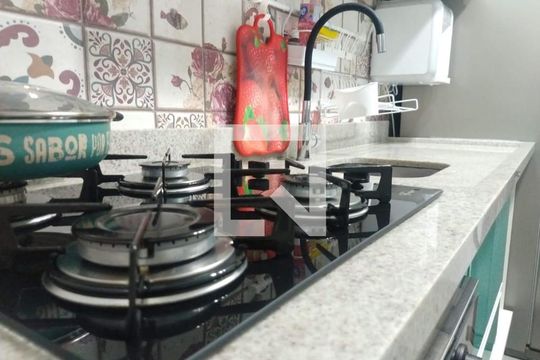 Cozinha de apartamento à venda com 3 quartos, 67m² em Vila Nova Pauliceia, São Paulo