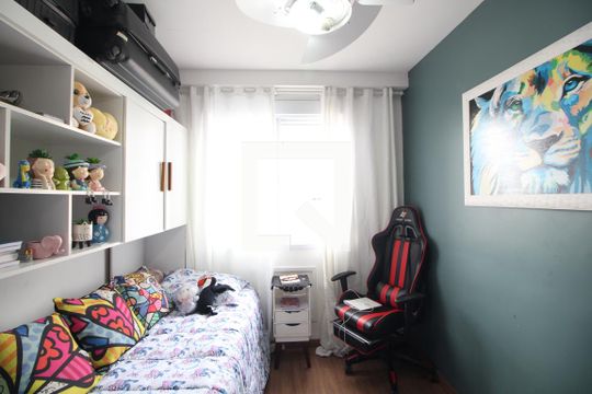 Quarto 1 de apartamento à venda com 2 quartos, 55m² em Anil, Rio de Janeiro