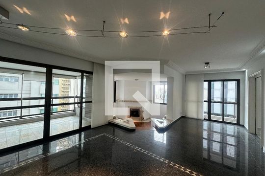 Sala de apartamento para alugar com 3 quartos, 285m² em Alphaville, Barueri