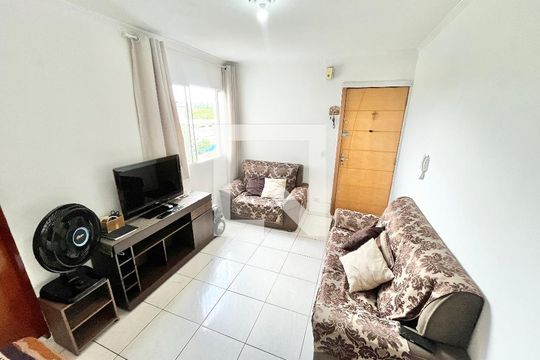 Sala de apartamento à venda com 2 quartos, 46m² em Carandiru, São Paulo