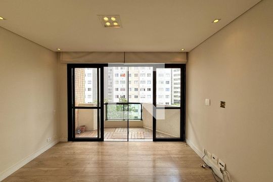 Sala de apartamento à venda com 1 quarto, 65m² em Jardim Promissao, São Paulo