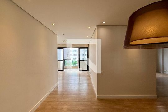 Sala de apartamento à venda com 1 quarto, 65m² em Jardim Promissao, São Paulo