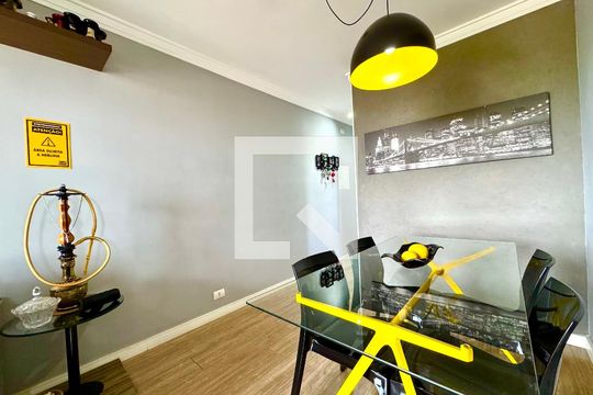 Sala de Jantar de apartamento à venda com 2 quartos, 50m² em Jardim Santa Mena, Guarulhos