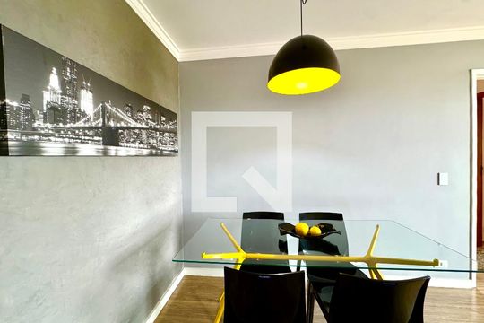 Sala de Jantar de apartamento à venda com 2 quartos, 50m² em Jardim Santa Mena, Guarulhos