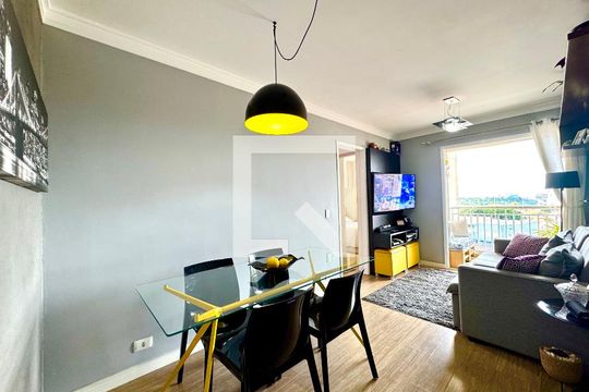 Sala de Jantar de apartamento à venda com 2 quartos, 50m² em Jardim Santa Mena, Guarulhos