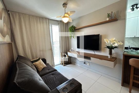 Sala de apartamento à venda com 1 quarto, 47m² em Cachambi, Rio de Janeiro