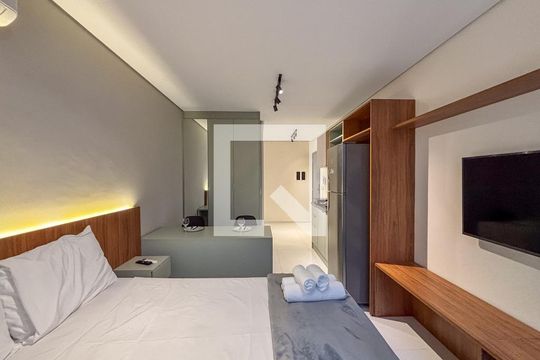 Sala de apartamento para alugar com 1 quarto, 28m² em Tatuapé, São Paulo