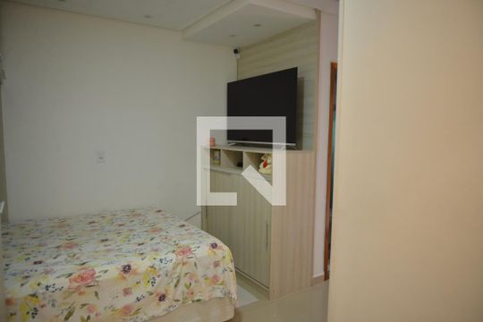 Quarto Suíte de apartamento para alugar com 2 quartos, 72m² em Vila Valparaíso, Santo André