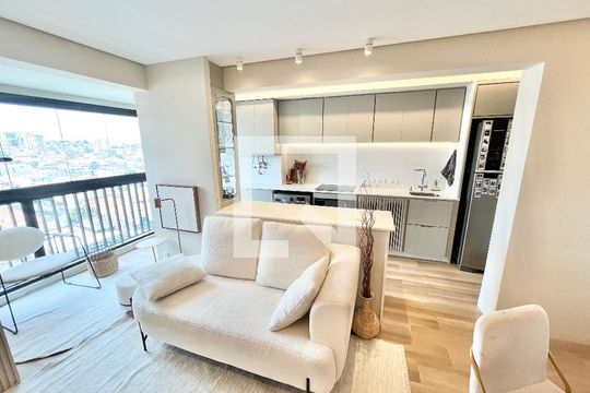 Sala/Cozinha de apartamento à venda com 2 quartos, 55m² em Jardim Sao Paulo(zona Norte), São Paulo