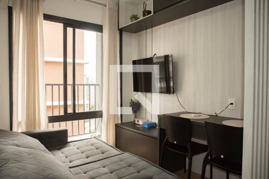 Sala de kitnet/studio à venda com 1 quarto, 28m² em Mirandópolis, São Paulo