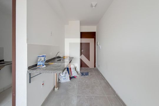 Cozinha de kitnet/studio à venda com 1 quarto, 24m² em Ipiranga, São Paulo