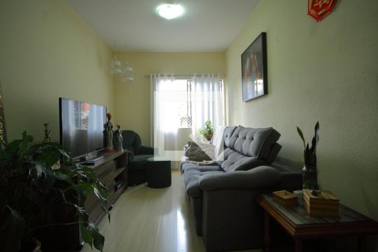 Sala de apartamento à venda com 2 quartos, 56m² em Jd Iraja, São Bernardo do Campo