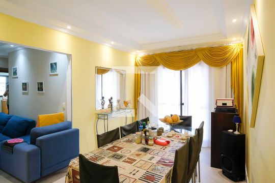 Sala de apartamento à venda com 3 quartos, 100m² em Santa Maria, São Caetano do Sul
