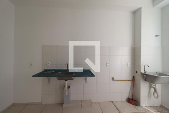 Cozinha de apartamento para alugar com 2 quartos, 46m² em Reserva Macaúba, Ribeirão Preto