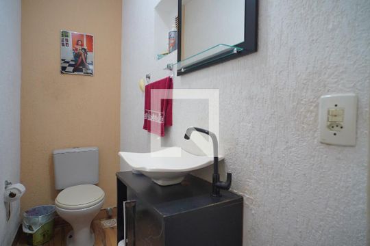 Lavabo de casa de condomínio à venda com 3 quartos, 253m² em Cavalhada, Porto Alegre