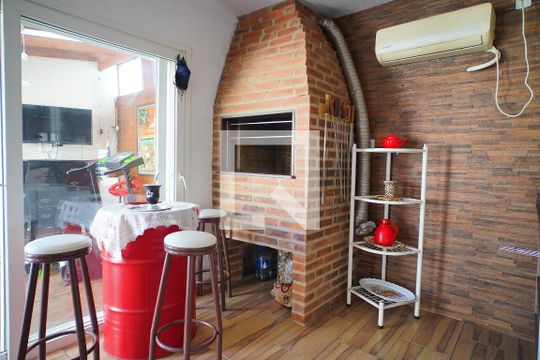 Espaço Gourmet de casa de condomínio à venda com 3 quartos, 253m² em Cavalhada, Porto Alegre