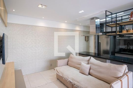 Sala de apartamento à venda com 3 quartos, 83m² em Vila Caminho do Mar, São Bernardo do Campo