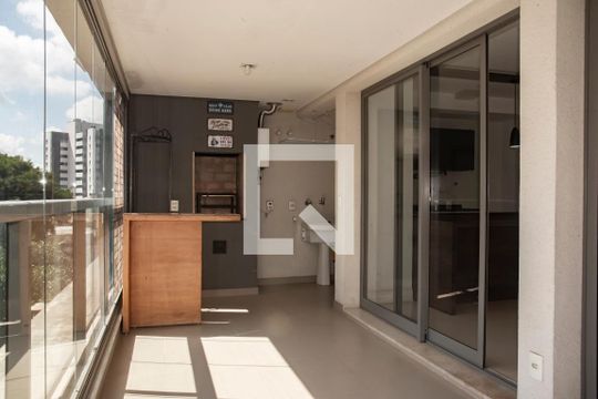 Varanda gourmet de apartamento para alugar com 1 quarto, 72m² em Mirandópolis, São Paulo