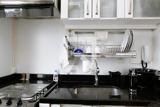 Cozinha de kitnet/studio à venda com 1 quarto, 76m² em Boa Viagem, Belo Horizonte