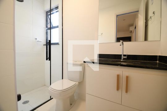 Banheiro Suíte de apartamento à venda com 1 quarto, 51m² em Centro, Campinas