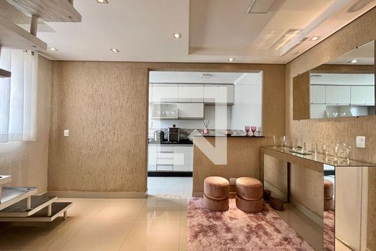 Sala de apartamento à venda com 2 quartos, 104m² em Jardim Nova Europa, Campinas