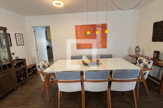 Sala - Sala de Jantar de apartamento à venda com 3 quartos, 119m² em Jardim, Santo André