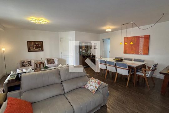 Sala - Sala de Jantar de apartamento à venda com 3 quartos, 119m² em Jardim, Santo André