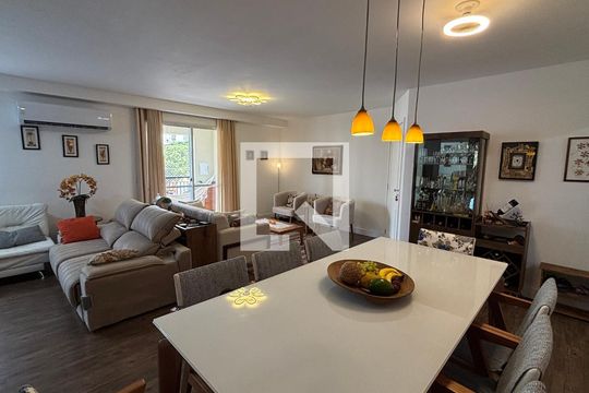 Sala - Sala de Jantar de apartamento à venda com 3 quartos, 119m² em Jardim, Santo André