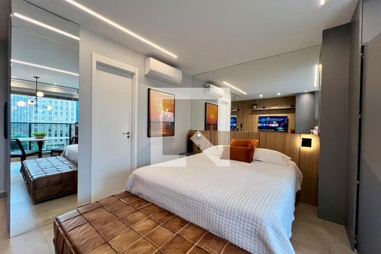 Studio de kitnet/studio para alugar com 1 quarto, 29m² em Itaim Bibi, São Paulo