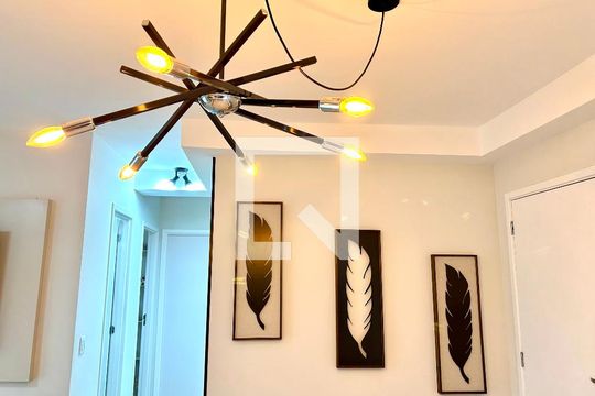Sala de apartamento à venda com 2 quartos, 69m² em Vila Rosalia, Guarulhos