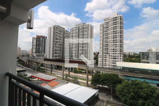 Varanda da Sala de apartamento à venda com 1 quarto, 29m² em Vila Ema, São Paulo