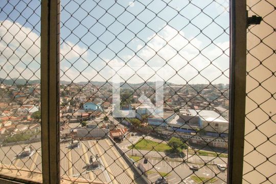 Vista da Sala de apartamento à venda com 3 quartos, 75m² em Jardim Santo André, Santo André