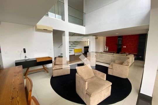 Sala 1 de apartamento para alugar com 2 quartos, 163m² em Brooklin Novo, São Paulo