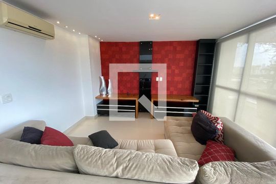 Sala 2 de apartamento para alugar com 2 quartos, 163m² em Brooklin Novo, São Paulo