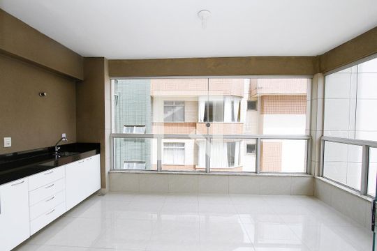 Varanda da Sala de apartamento à venda com 4 quartos, 133m² em Buritis, Belo Horizonte