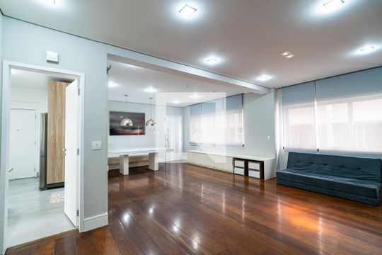 Sala de apartamento para alugar com 2 quartos, 135m² em Jardim Paulista, São Paulo